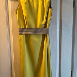 Ann Taylor Sunlit Midi Dress with Slate Band